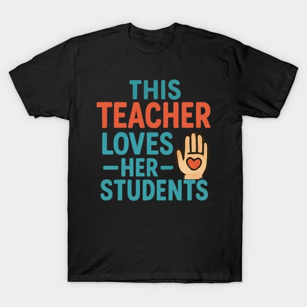 Teacher appreciation T-Shirt by DecoDrawStudio